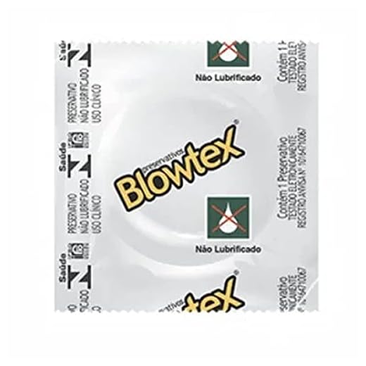 Preservativo Blowtex Não Lubrificado 144 unidades