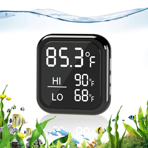 Smart Digital Fish Tank Thermometer – LED Display to