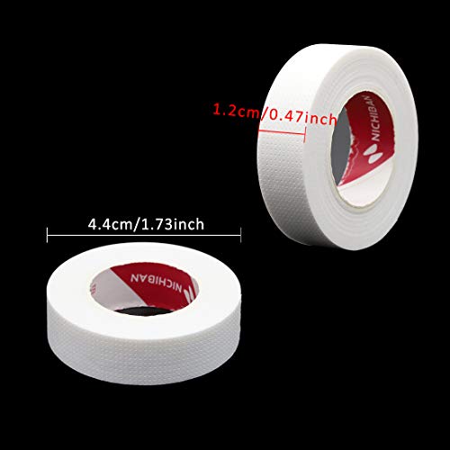 6 Rolls Wimpern Tape Wimpernverlängerung Band Eyelash Extension Tape Micropore Breathable Medical Lash Extension Tape Lash Pads Under Eye Patches (JP lash tape)