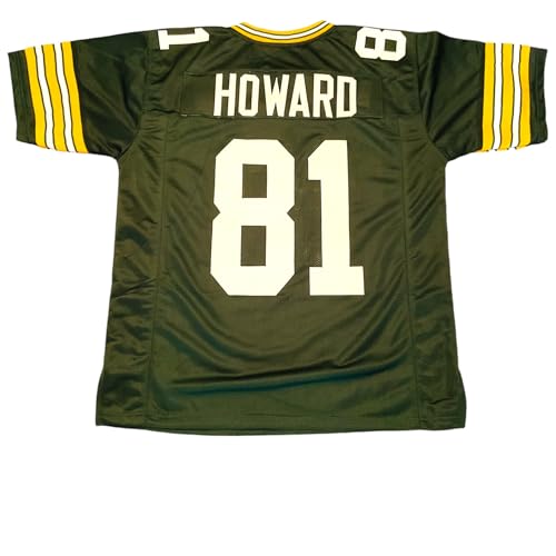Desmond Howard Green Jersey Stitched Custom Football New No Brand/Logos Adult Sizes (US, Alpha, Medium, Regular, Regular, Green)