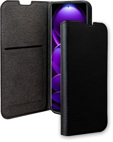 Folio Xiaomi Redmi Note 12 4G etui portefeuille clapet aimanté noir