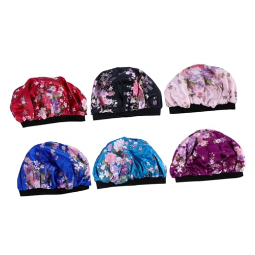 Bonnet de nuit en satin FRCOLOR idéal pour protéger les cheveux bouclés au réveil