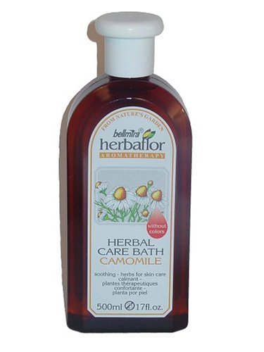 Bellmira Herbaflor Herbal Bath, Camomile, 17-Ounce Bottles (Pack of 3)