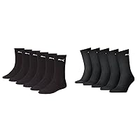 PUMA Sportsocke Schwarz 35-38 Socken Schwarz 35-37