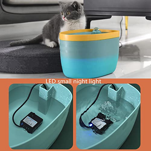 Fuente de agua automática para gatos 2.5L miniatura 6