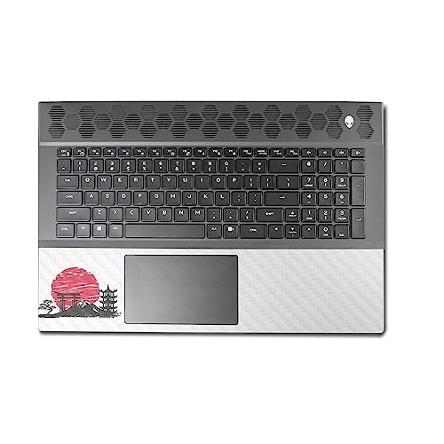 Image of MightySkins Carbon Fiber Skin Compatible With Alienware M18 R1 (2023) Full Wrap Kit - Japanese Style | Protective Durable Textured Carbon Fiber Finish | Easy To Apply & Change Styles | Made in the USA
