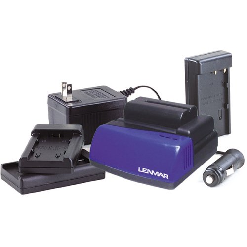 Lenmar BCLC1X 3.6 Volt -7.4 Volt LI-ION Charger for Camcorder and Camera Batteries