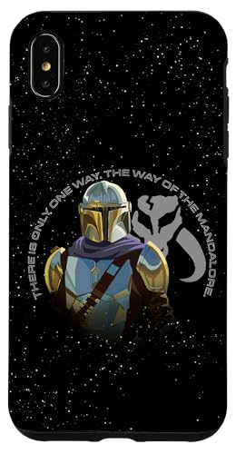 Coque iPhone XS Max Star Wars de haute qualité avec motif The Way Of The Mandalore