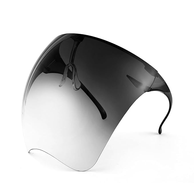 Full Cover Face Visor Protective Glasses Multicolor Mirror Shield Sunglasses Anti-Fog Face Shield UV Protection Safety Protective Eyewear for Men & Women, Outdoor Riding, Dust & Wind Protection-image-5