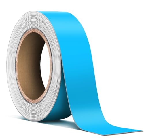 Image of VViViD Blue Stencil Vinyl Masking Tape Roll Film with Anti-Bleed Technology (1 inch x 150ft)