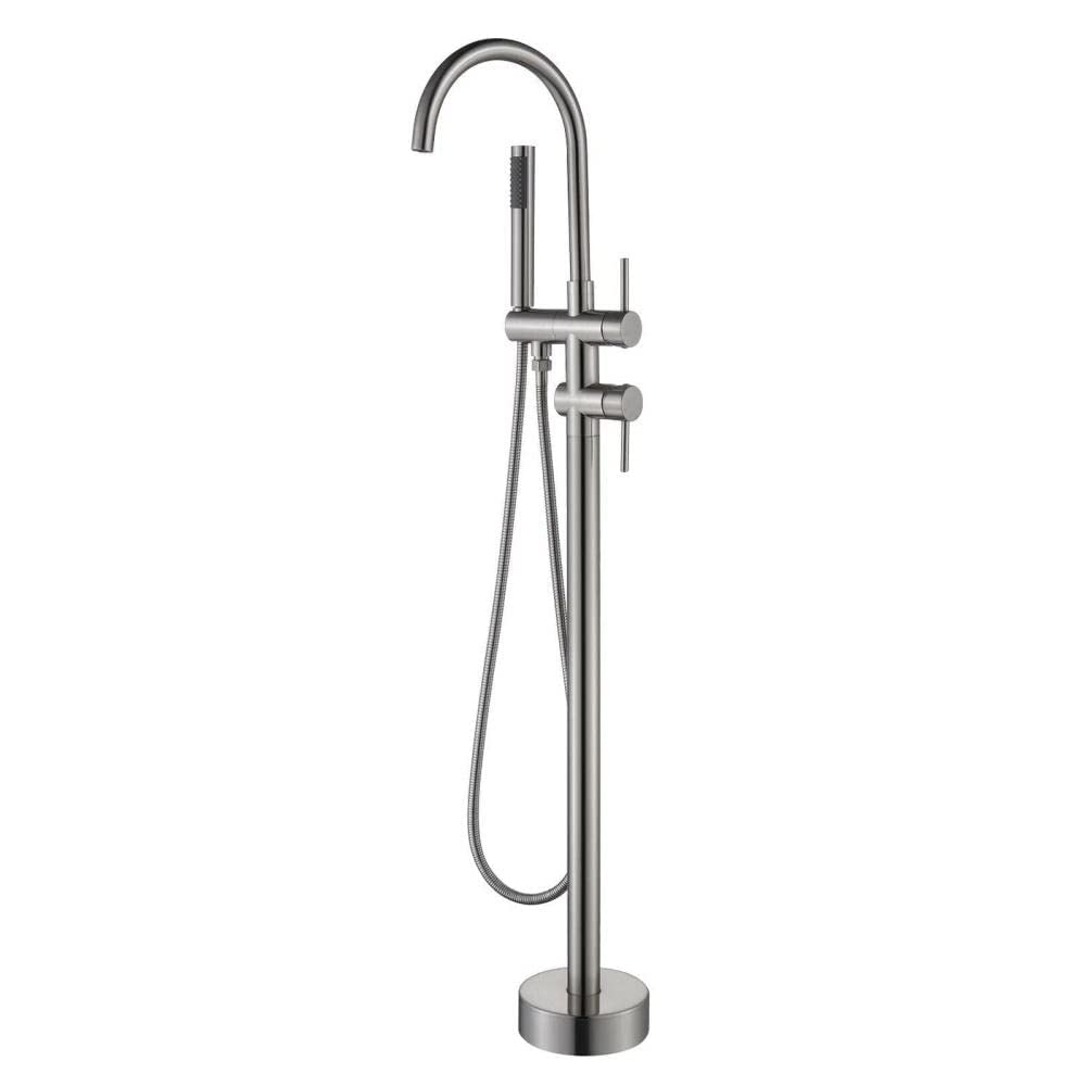 Robinet de baignoire autoportante pour salle de bain moderne