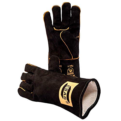 41YD8Ng09LL. SL500 Luva De Soldagem Esab Heavy Duty Black