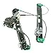 YHTAUTO Front Passenger Side Power Window Regulator with 2-Pin Motor Assembly for BMW E46 325i 328i 330i 1999-2005 Sedan Wagon