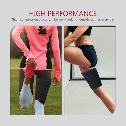 Nolitoy Faja Muslo Deportiva de Soporte, Talla Grande 68x24 cm miniatura 4