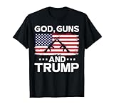 Cool God Guns And Trump Tees