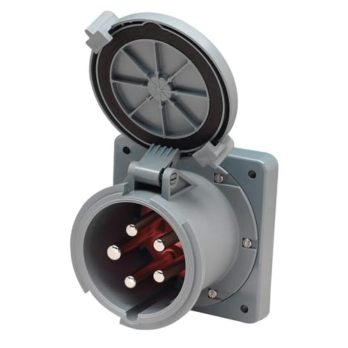 Marinco M5100B9R Inlet, 100A 125/208V