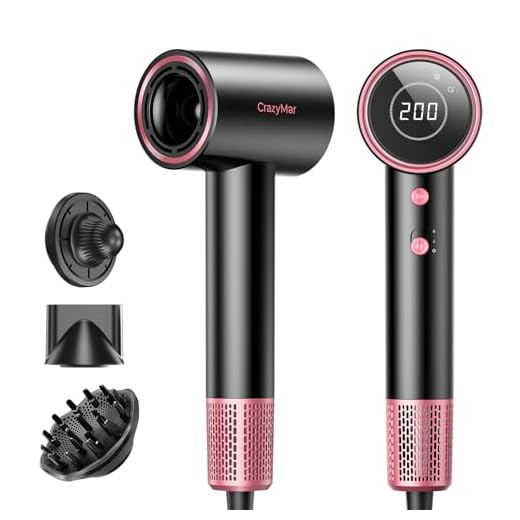 High Speed Rose Pink Hair Dryer for Fast Drying