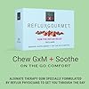 REFLUX GOURMET Berry Soothe Gum Alginate Therapy Sodium Bicarbonate Gum for Acid Reflux, Oral, Cognitive, and Digestive Support, Natural with Ginger, Celeriac and Aloe, Sugar Free, Gluten Free, Vegan