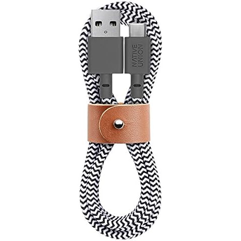 Native Union USB-C Charging Cable with Leather Strap Cover