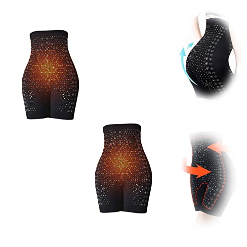 ZYCARE Infrarouge Lointain Infrarouge Négatif Oxygène ION Fat Burning Tummy Control & Detox Body, Graphene Vaginal Tightening Body Shaping Briefs for Women Butt Lifter Shapewear (B) Cover