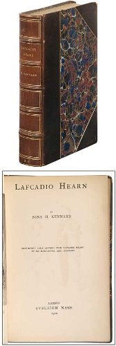 Lafcadio Hearn, B0006AGDP0 Book Cover