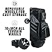 Zero Friction Stride - Remote and Follow Me Electric Golf Bag and Trolley Cart (Gray)