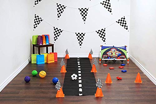 Tytroy 4 Piece 5" Sport Balls With 1 Pump Christmas (Basketball, Soccer Ball, Football, Playground/Kickball) #TOP5