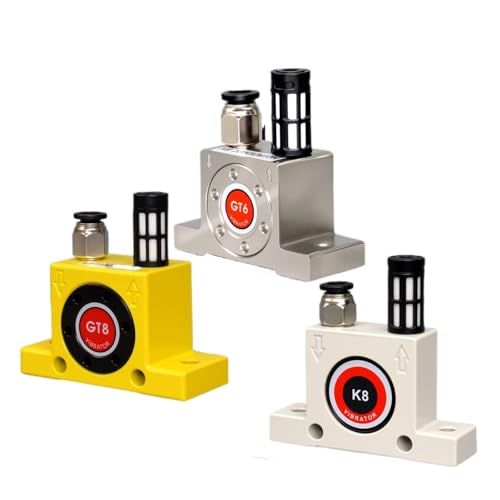 Turbina de vibración neumática GT 04 pequeña para oscilador industrial de tolva