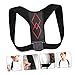 ASAKKURA Invisible Posture Corrector for Sitting Posture Support Adjustable Back Brace with Ergonomic Design Thin PU Leather Hunchback Corrector for Men and Women Comfortable and Durable