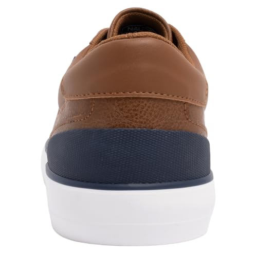 Image of Nautica Men's Classic Lace-Up Boat Shoes Low Top Fashion Sneaker - Stylish and Comfortable Casual Shoe