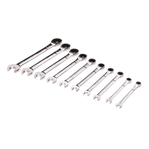 Kobalt 20-Piece Standard (SAE) and Metric Combination Ratchet Wrench Set thumbnail 4
