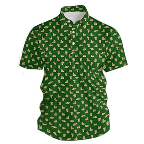 T-shirts travail funky imprimé hawaii vintage pour homme