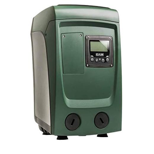 DAB E.Sybox Mini 3 Electronic Pressurisation System, Constant Pressure, Ultra Low 45db(A) Noise, 2.7" X 1.5" High-Resolution Screen, Compact, Wireless Capability, 1.1 Horsepower, 7.5 Bar, 80 l/min