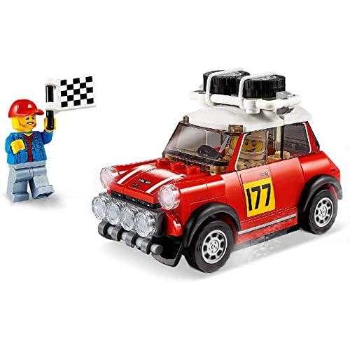 Lego 75894 Speed Champions Rallyeauto 1967 Mini Cooper S und Buggy 2018 Mini John Cooper Works, Automodelle zum Sammeln