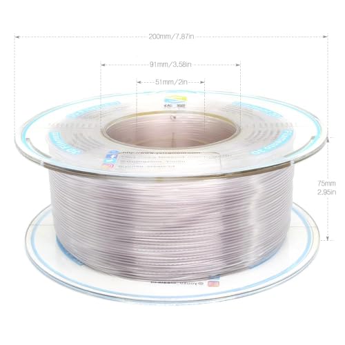 Filamento PETG 1.75mm - Precisión +/-0.02mm, 1KG Transparente - Suministros Impresión 3D PET. - Fernando Cortés Filamento PETG 1.75mm - Precisión +/-0.02mm, 1KG Transparente - Suministros Impresión 3D PET. - Fernando Cortés