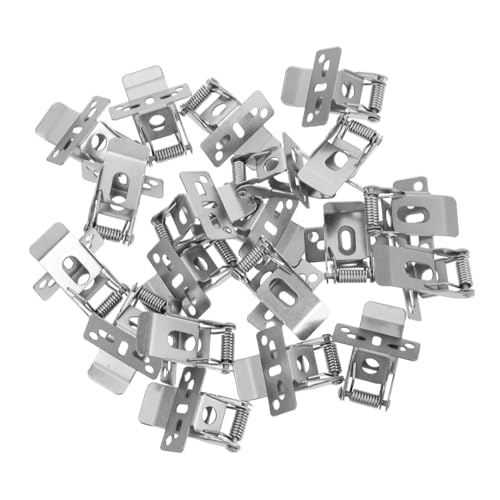 Ciieeo Spring Clip Panel Light Holder Downlight Retaining Clamp Light Accessory Lamp Clip Ceiling Lighting for DIY Installation