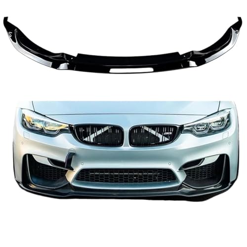 Diffuseur de pare-choc avant BMW M3 M4 noir brillant pour vos sorties sur circuit