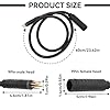9 Pin E-Bike Motor Extension Cable, Waterproof Wheel Motor Extension Cable for Electric Bike and Escooter Female to Male Electric Bike Wire E-Bike Cable Conversion Kit, 1.5 x 600mm #2