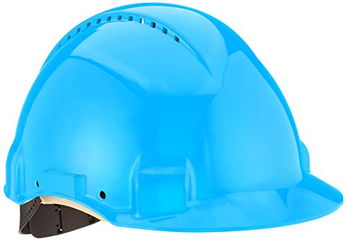3M Schutzhelm, Uvicator, Pinlock-Verschluss, belüftet, Lederschweißband, Blau, G3000DUV-BB
