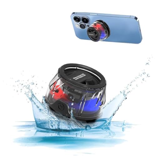 Shinyruo Mini altavoz magnético Bluetooth portátil de audio 500 mAh batería RGB soporte Bluetooth teléfono 5.3 T W1E9 para exteriores