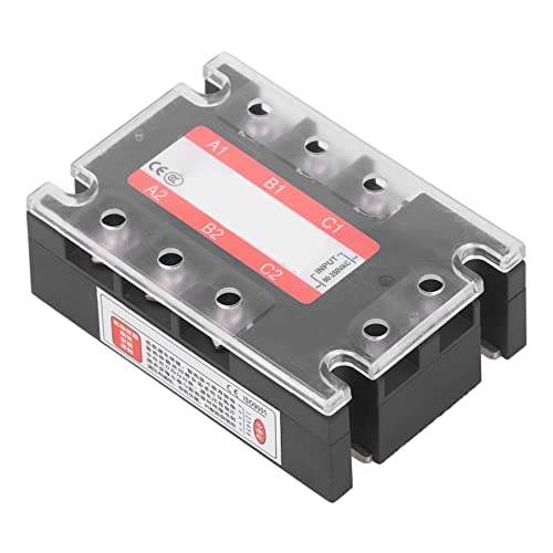 Relais statique triphasé SSR 100A anti-arc pour moteur et chauffage