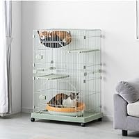 タンスのゲン 猫ケージ 2段 幅69×奥行48×高さ106cm ハンモック付 Amazon.co.jp: タンスのゲン 猫ケージ 2段 幅69×奥行48×高さ
