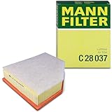 Mann Filter C 28 037 Engine Air Filter Replacement Compatible With BMW 530e, 530i, 540i, 740i,
