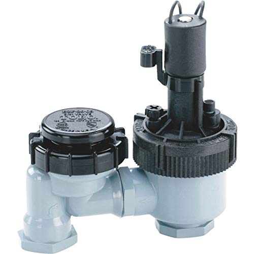 Toro 53763 3/4-Inch Anti-Siphon Jar Top Underground Sprinkler System Valve with Flow Control, 3/4" Jar-Top Valve w/Flow Control, 1 Count (Pack of 1)