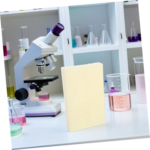 Boîte de rangement pour lames de microscope et support de séchage labo - 4 pces - 7