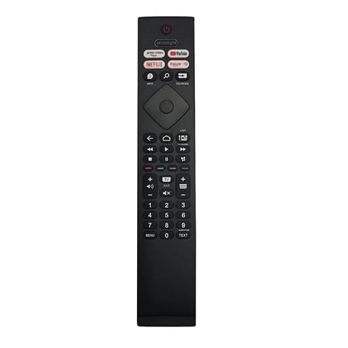 Nouvelle Remplacement Telecommande Philips TV pour Philips TV Ambilight 4K Ultra HD LED TV 43PUS8506 50PUS8506 50PUS8506 50PUS8506/60 50PUS8506/60 55OLED706 65OLED706 – vue 2