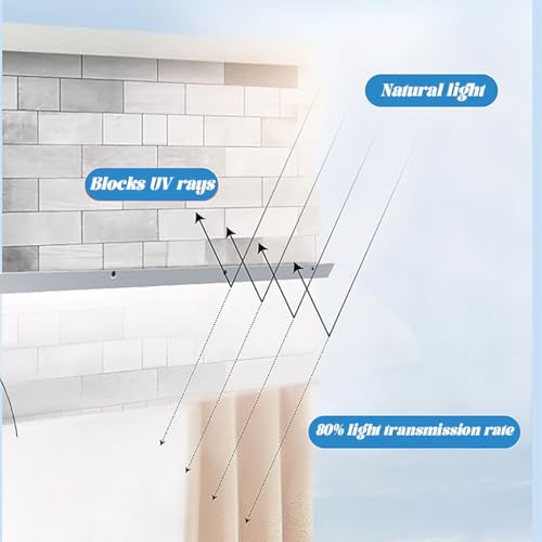 Toldo de policarbonato transparente con cubierta de pared resistente para balcones 4