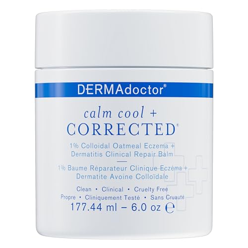 DERMAdoctor Bakuchiol Serum for Face, Calm Cool + Corrected Bakuchiol Retinol Serum Alternative for Sensitive Skin, Anti-Aging, Fine Lines, Wrinkles, Brightening & Pore Minimizing, 1.01 oz
