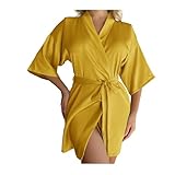 Women's Satin Kimono...image