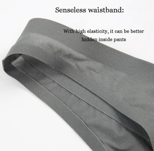 Men's Sexy Seamless Ultra-Thin Thong Transparent Briefs Panties Pouch Bikini Underwear3